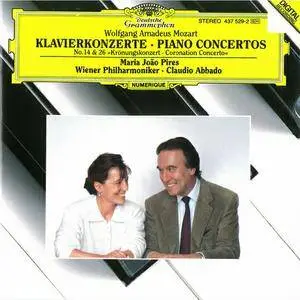 Maria João Pires, Wiener Philharmoniker, Claudio Abbado - Mozart: Piano Concertos Nos. 14 & 26 (1993)
