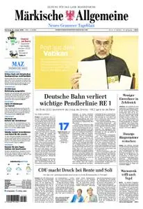 Märkische Allgemeine Neues Granseer Tageblatt - 15. Januar 2019
