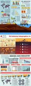 Vectors - Oil Industry Infographics 10