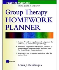 Group Therapy Homework Planner