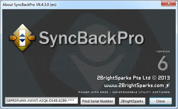 2BrightSparks SyncBackPro 6.4.3.0