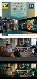 GraphicRiver 15 Cinematic Film Look Lightroom Presets VOL.4