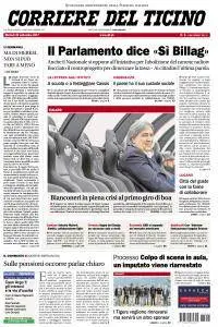 Corriere del Ticino - 26 Settembre 2017