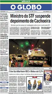 Jornal O Globo - 15 de maio de 2012 - Terça