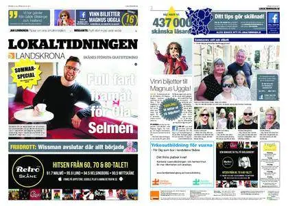 Lokaltidningen Landskrona – 29 juli 2017