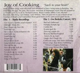 Joy Of Cooking - Back To Your Heart (2CD) (2007) {NJOY} **[RE-UP]**