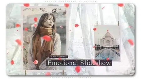 Videohive Petals Emotional Slideshow 23101149