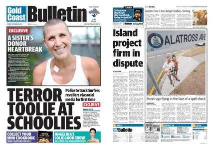The Gold Coast Bulletin – November 18, 2014