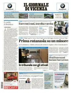 Il Giornale Di Vicenza - 18 Settembre 2016