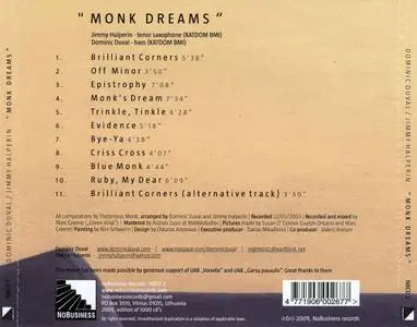 Dominic Duval & Jimmy Halperin - Monk Dreams (2009)