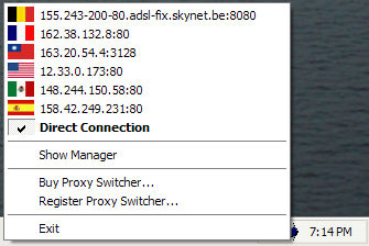 Proxy Switcher Pro ver.3.7.3647