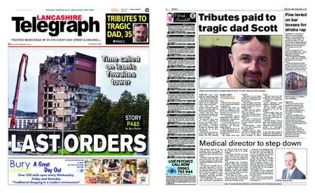 Lancashire Telegraph (Blackburn, Darwen, Hyndburn, Ribble Valley) – October 11, 2019