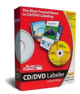 SureThing CD/DVD Labeler Deluxe 5.1.614.0 Portable