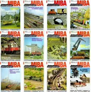 Miba Miniaturbahnen Jahrgang 1991 Heft 01-12 + Messeheft
