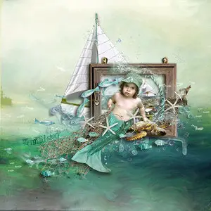 Scrap Kit: Mermaid Story
