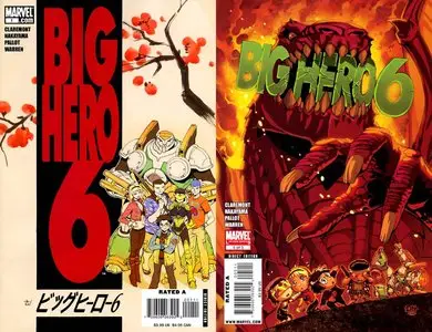 Big Hero 6 v2 #1-5 + Sketchbook (2008-2009) Complete