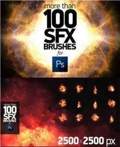 CreativeMarket - 100 PS SFX Brushes