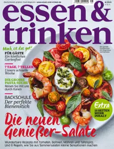 Essen und Trinken Deutschlands grösstes Food-Magazin August No 08 2015