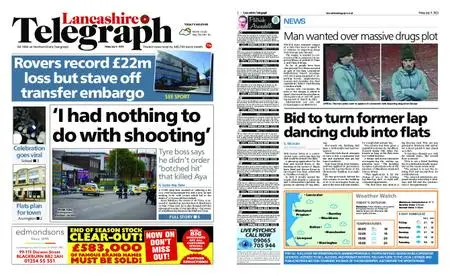 Lancashire Telegraph (Burnley, Pendle, Rossendale) – July 09, 2021