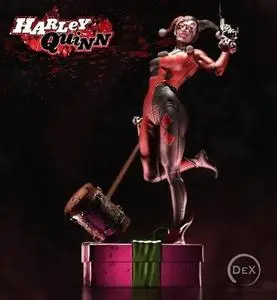 Harley Quinn 1-4 scale statue  3D Print