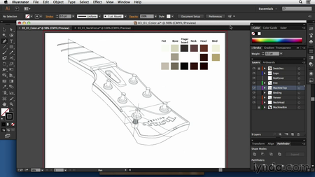 Lynda: Technical Illustration: Creating a Cutaway [repost]