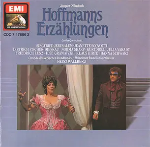 Jacques Offenbach - Dietrich Fischer-Diskau / Münchner Rundfunkorchester - Hoffmanns Erzählungen (1979, 90's CD reissue)