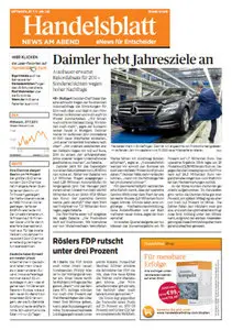 Handelsblatt News am Abend vom 27.07.2011