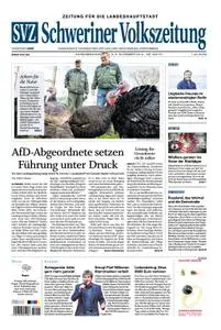 Schweriner Volkszeitung Zeitung für die Landeshauptstadt - 02. November 2019