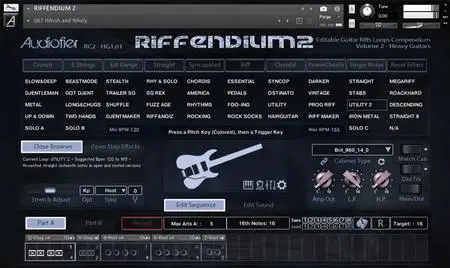 Audiofier Riffendium 2 KONTAKT