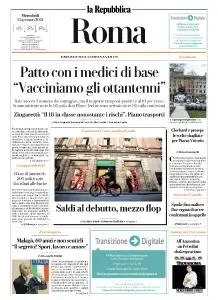 la Repubblica Roma - 13 Gennaio 2021