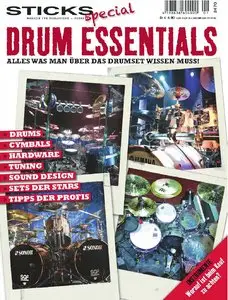 sticks - Magazin für Schlagzeug und Perkussion Spezial: Drum Essentials - Alles was man über das Drumset wissen muss! (2014)