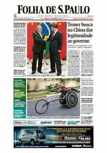Folha de São Paulo - 3 de setembro de 2016 - Sábado