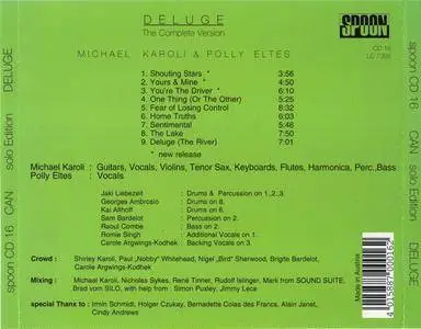 Michael Karoli & Polly Eltes (Can Solo Edition) - Deluge: The Complete Version (1984) {Spoon CD 16 rel 1997}