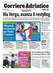 Corriere Adriatico Macerata - 23 Aprile 2024