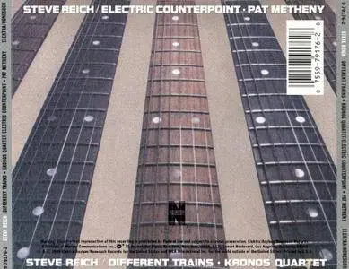 Kronos Quartet, Pat Metheny - Steve Reich: Different Trains, Electric Counterpoint (1989)