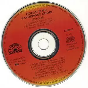 Odean Pope Saxophone Choir - Epitome (1993) {Soul Note 121279-2}