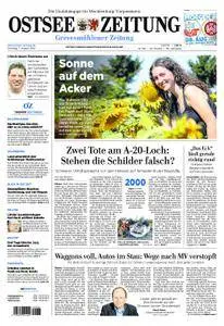 Ostsee Zeitung Grevesmühlener Zeitung - 07. August 2018