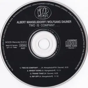 Albert Mangelsdorff & Wolfgang Dauner - Two Is Company... (1982) {Mood Records MOOD33.614 rel 2007}