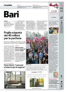 la Repubblica Bari - 30 Settembre 2018