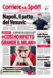 Corriere dello Sport Campania - 15 Gennaio 2021