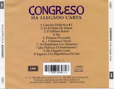 Congreso - Ha Llegado Carta (1983)