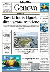 la Repubblica Genova - 10 Novembre 2020