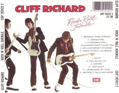 Cliff Richard - Rock 'N' Roll Juvenile (1979) [1989, Reissue] *Re-Up*