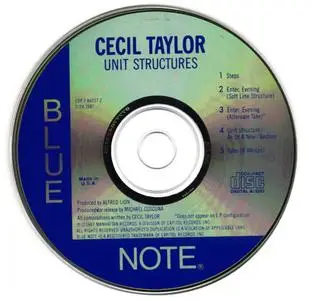 Cecil Taylor - Unit Structures (1966) {Blue Note CDP 7 84237 2 rel 1987, Ron McMaster}