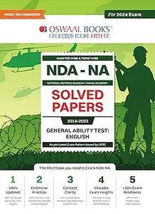 Oswaal NDA-NA (National Defence Academy / Naval Academy) Chapterwise & Topicwise Solved Papers  Ed 2