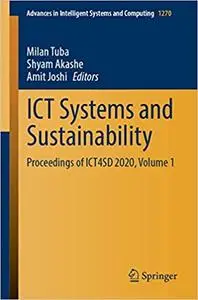 ICT Systems and Sustainability: Proceedings of ICT4SD 2020, Volume 1