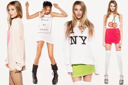 Cailin Russo - Modeling for Wildfox Couture Set 2