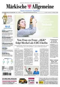 Märkische Allgemeine Neues Granseer Tageblatt - 08. Dezember 2018
