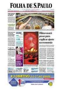 Folha de São Paulo - 1 de janeiro de 2015 - Quinta 