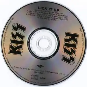 Kiss - Lick It Up (1983) {2013, Japanese Reissue, SHM-CD}